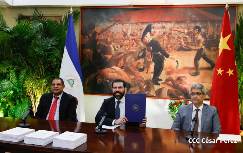 Nicaragua y la República Popular China firman Tratado de Libre Comercio